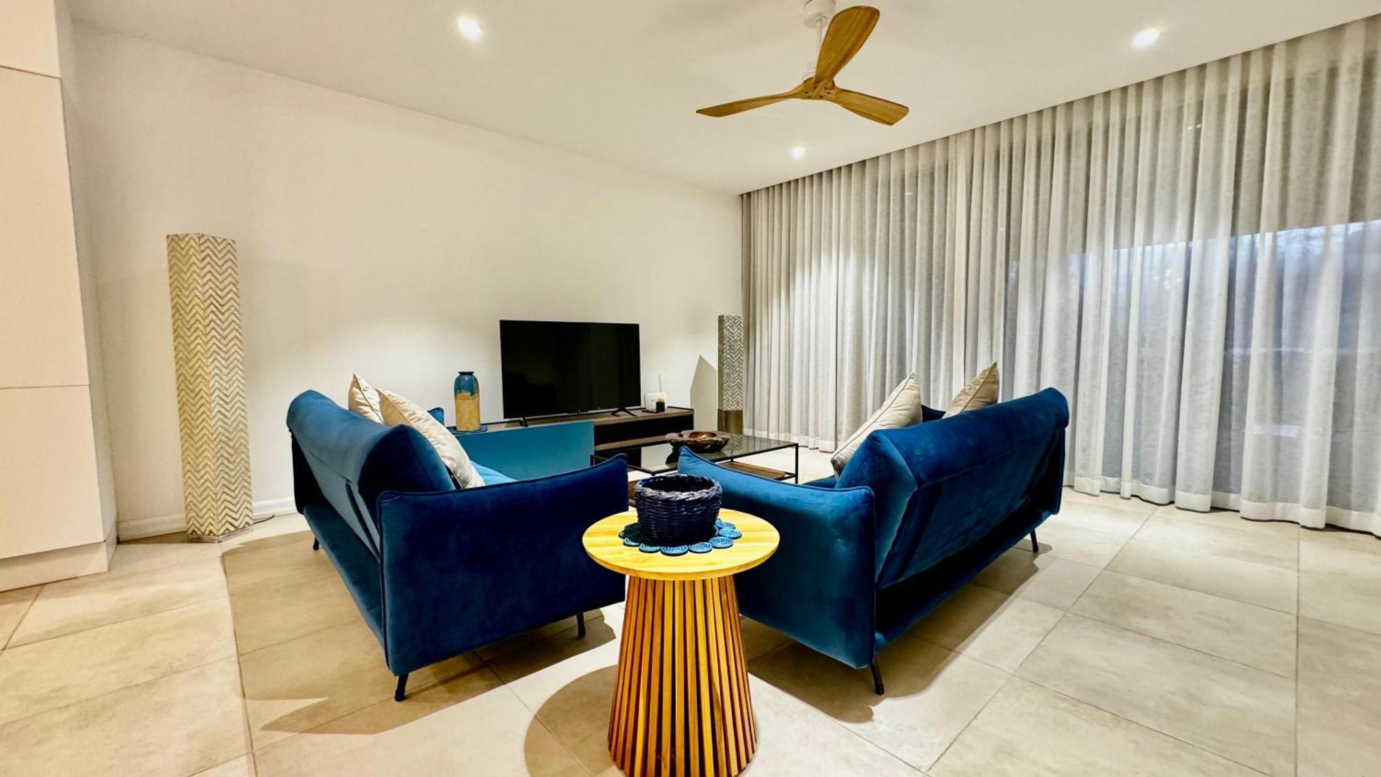 Appartement De Luxe Piscine Et Vue Mer Riviere Noire Luaran gambar